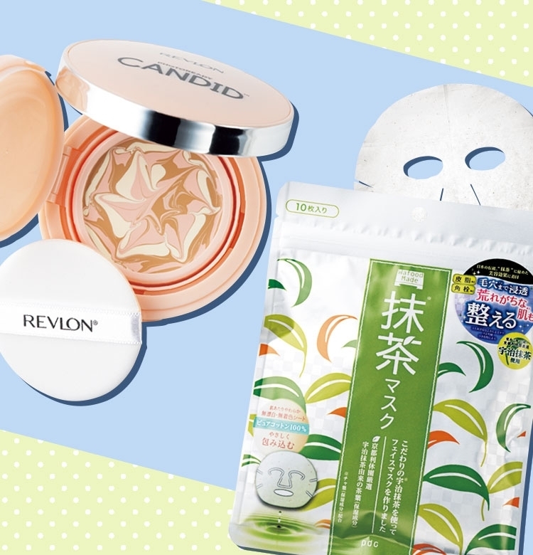 【毛穴レス肌に導く】抹茶マスク・レブロンのマーブルファンデ!【本日発売コスメ】
