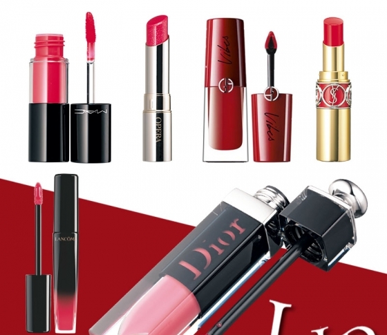 【話題の落ちないリップが盛りだくさん】2018年夏新色のリップから目が離せない!【Dior・ランコム・YSL他】