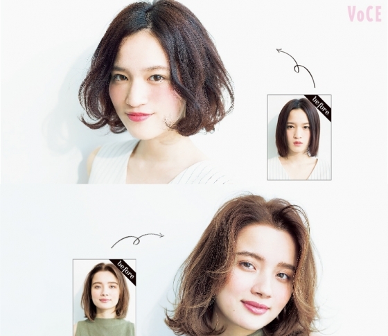 面長さん&四角顔さん必見!小顔ヘアの最新ルール“バングちょい変え”!!!