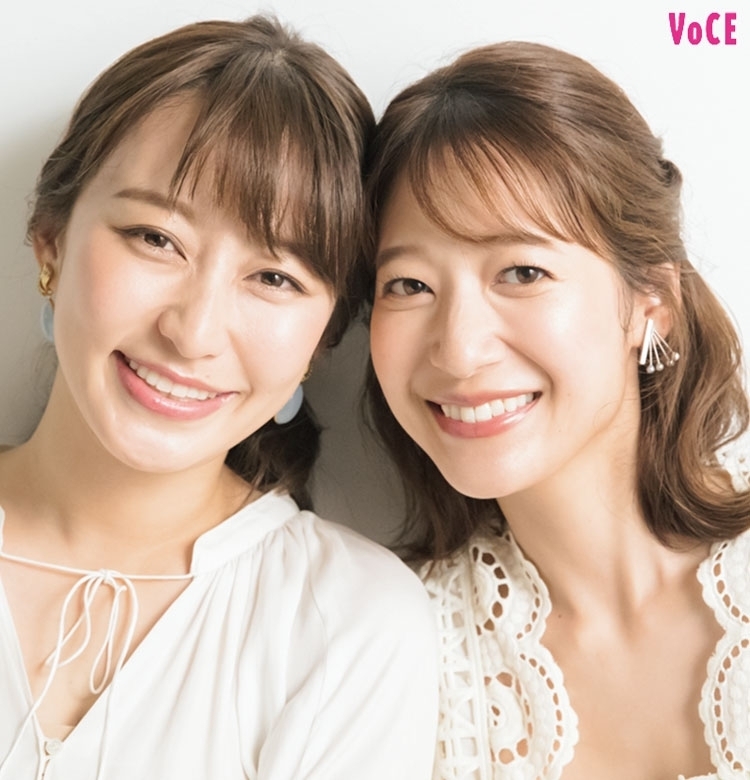 人気女子アナ初対談【枡田絵理奈】【吉田明世】ふたりの肌を支えるデイリーコスメ