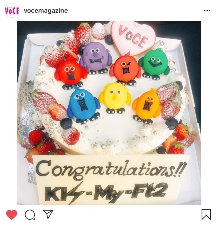 キスマイの皆さんに感謝とお祝いのケーキを♡ルナソルの夏新色も!【VOCEインスタ投稿TOP5】