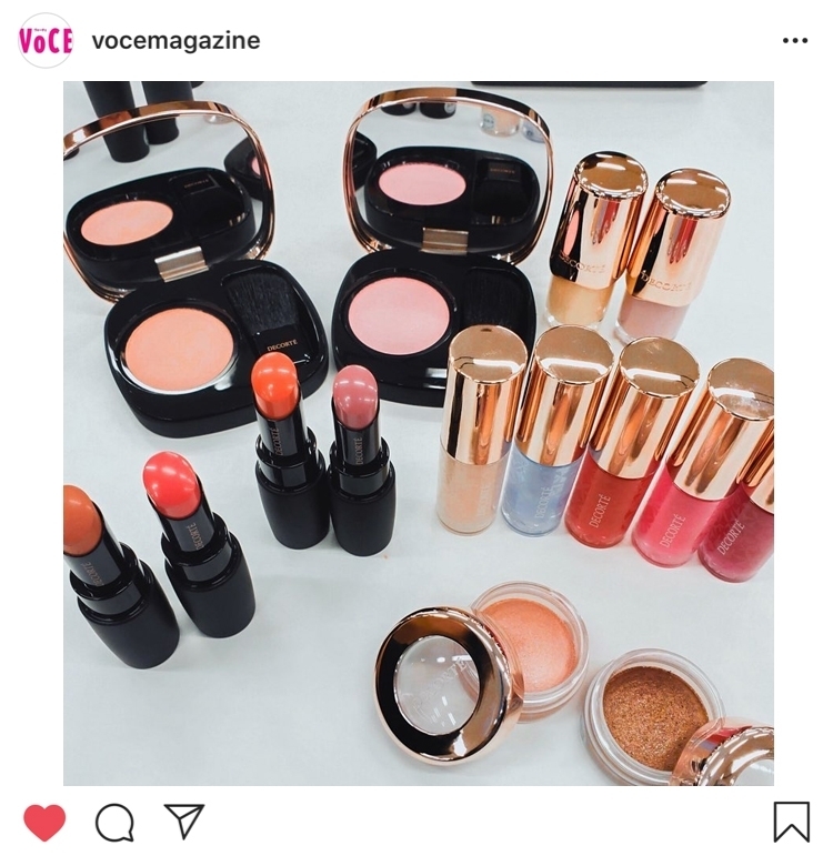 【VOCEインスタ投稿TOP5】コスメデコルテなど春新色が登場♪ 限定アイテムもチェック!