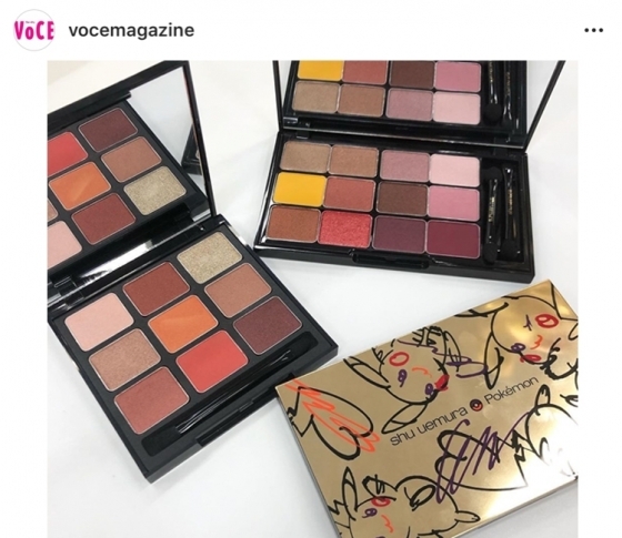 【インスタ人気記事ランキング】おしゃれしたピカチュウがかわいい♡ シュウウエムラのホリデイコレクション!