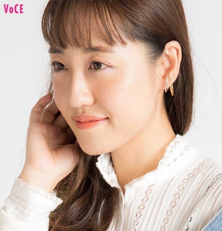 【VOCEエディターの1週間メイク着まわし】河津美咲 DAY7「のんびりモードな休日はヘルシーなヌケ感メイクで」