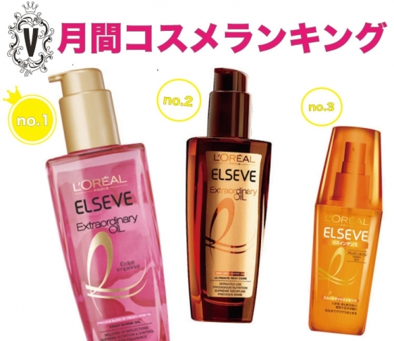 【1位~3位を独占!】香り、仕上がり、コスパも◎月間コスメランキング♡ヘアオイル編