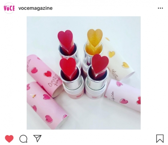 可愛すぎるハートリップは本日発売! VOCEインスタグラム人気投稿TOP5