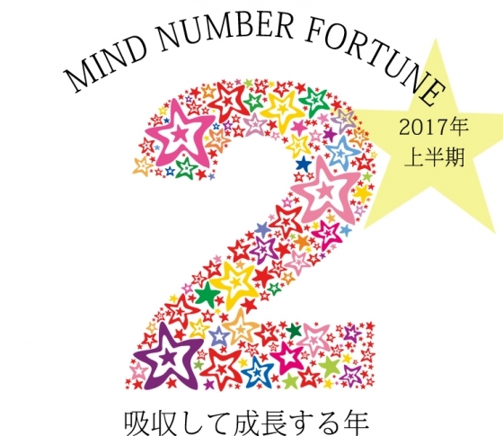 【マインドナンバー2】2017年は吸収して成長する年【イヴルルド遙華先生】