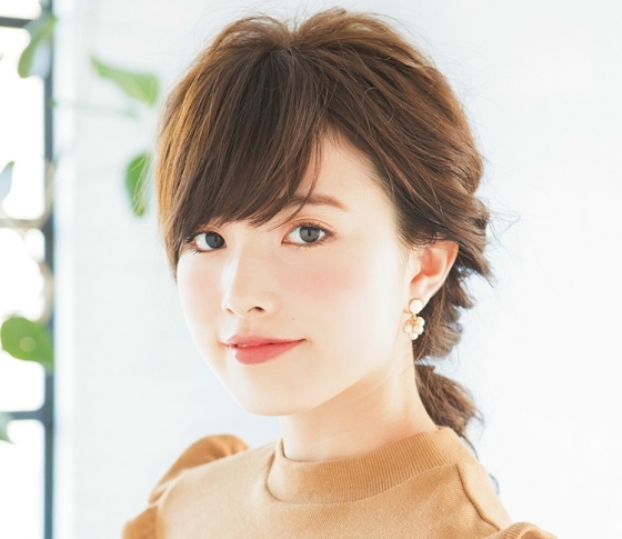 いまいちばんかわいい!3分でできるくるりんぱアレンジ