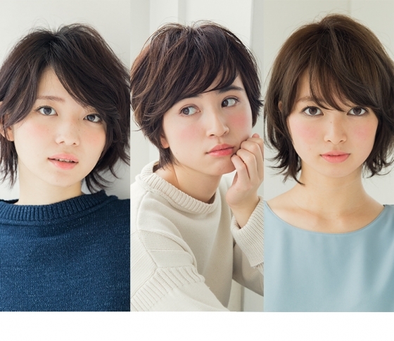 美人度◎な色っぽショートヘア 4スタイル