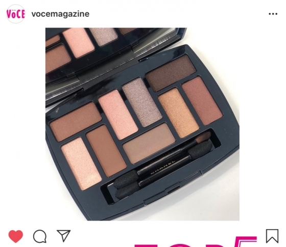 【インスタグラム人気投稿TOP5】絶対使える! シャネルの9色アイパレット♡