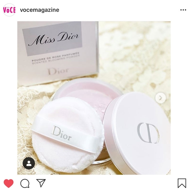 ディオール人気香水「ミス ディオール」の限定ボディパウダーが登場【VOCEインスタ投稿TOP5】