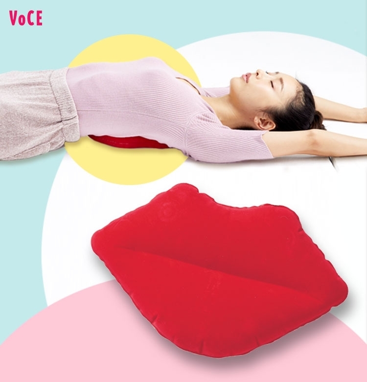 VOCE3月号付録【くびれるリップ枕】で寝るだけメリハリボディ【ラク痩せ①】
