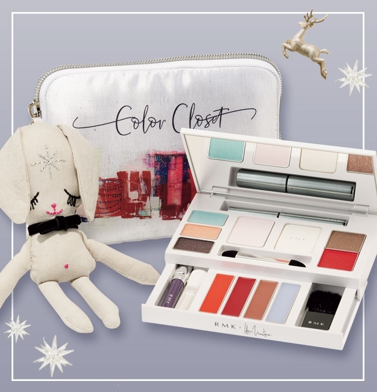 【クリスマスコフレ2019 RMK】これ一つで最旬メイクが完成! 限定マルチパレットは要チェックです。