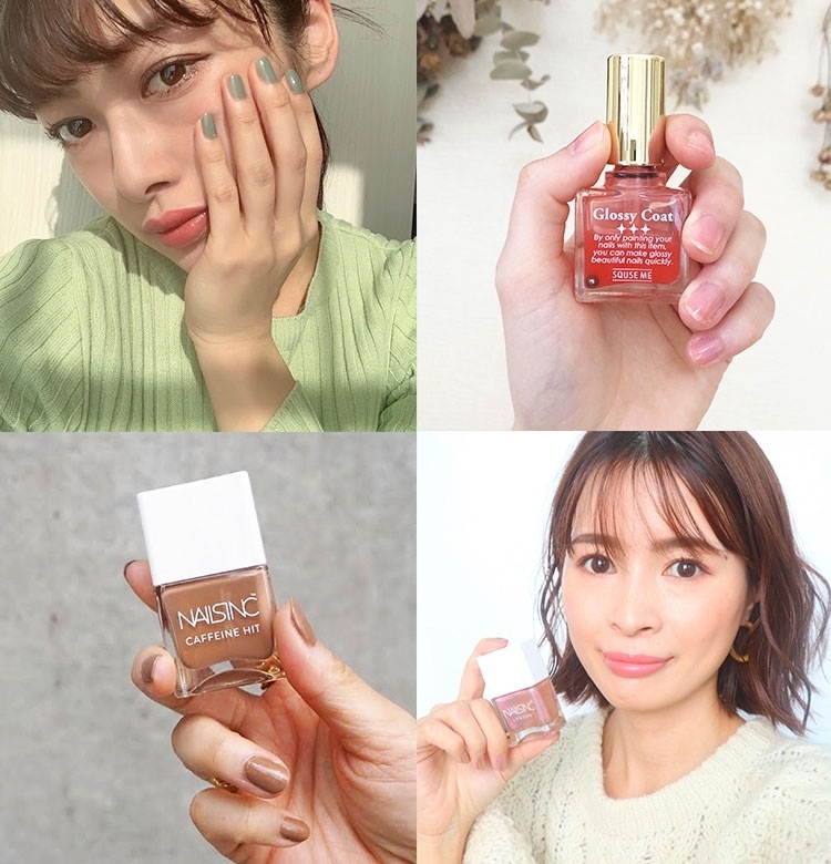 セルフネイル派必見!【人気インフルエンサーの愛用ネイル4選】この春塗りたいカラーが充実♡