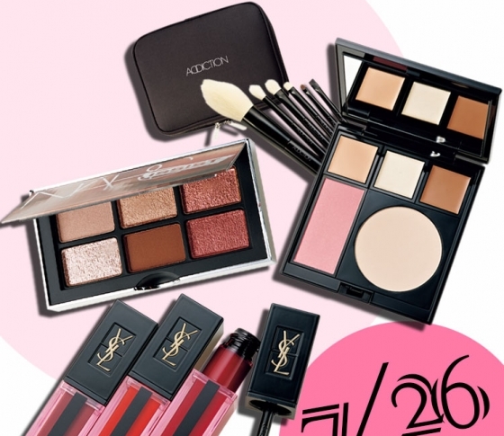 【本日発売コスメ】NARSのアイパレ! アディクションのマルチパレット! YSLの新リップ!