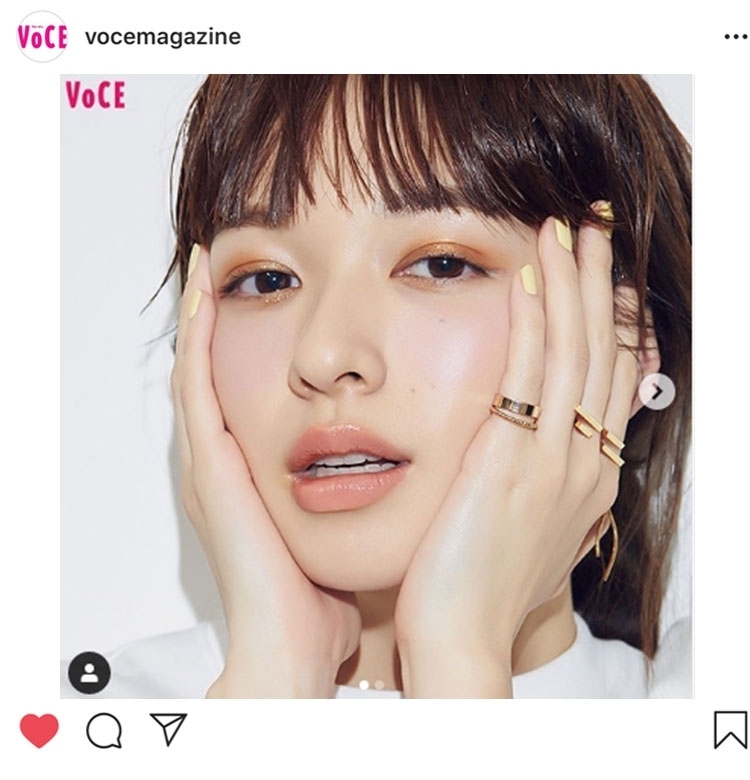 【VOCEインスタ投稿TOP5】林由香里さんが厳選!見ているだけで可愛い胸キュンコスメ