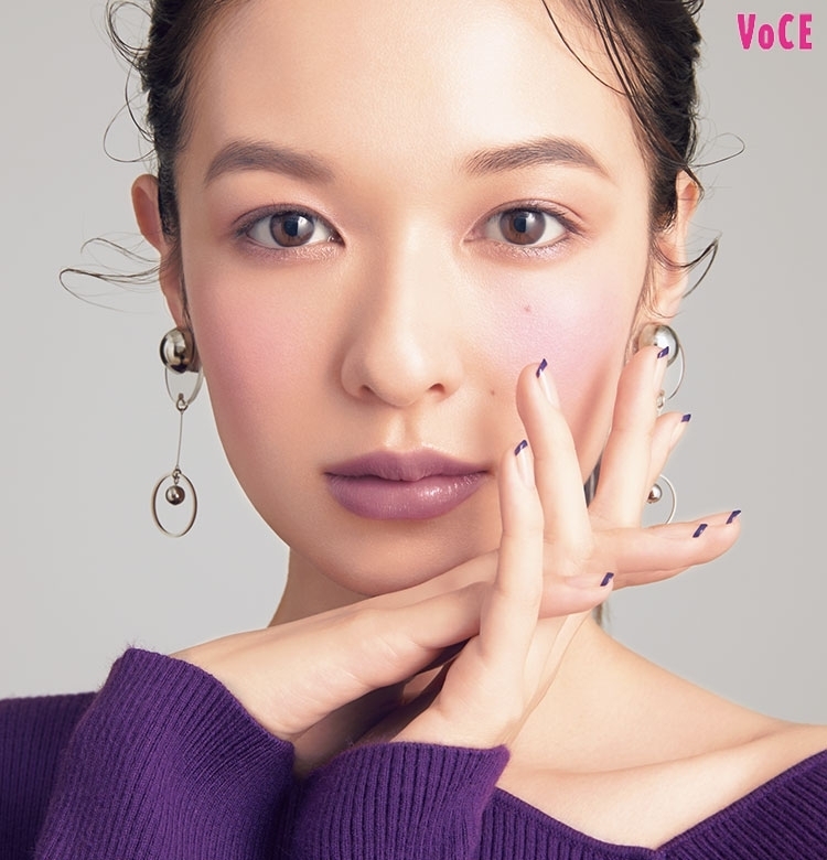 林由香里メイク|【パープルの濃淡だけ】でつくれば大人なピュア感