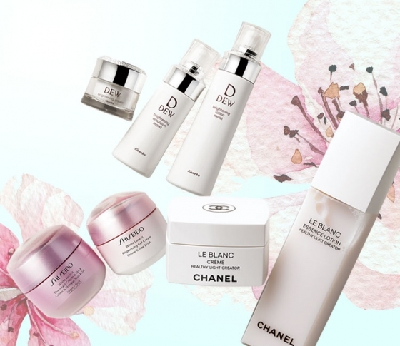 【DEW、シャネル、SHISEIDO】新作【美白コスメ】をセットで徹底検証! 実力やいかに!?