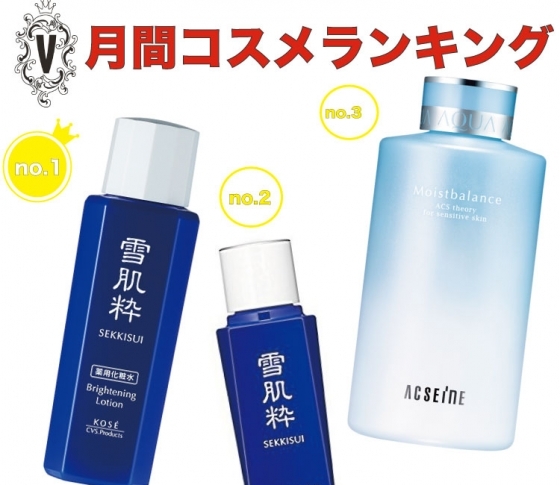 プルンとうるおう肌を叶えるシャバシャバ系化粧水♡月間コスメランキング♡化粧水編