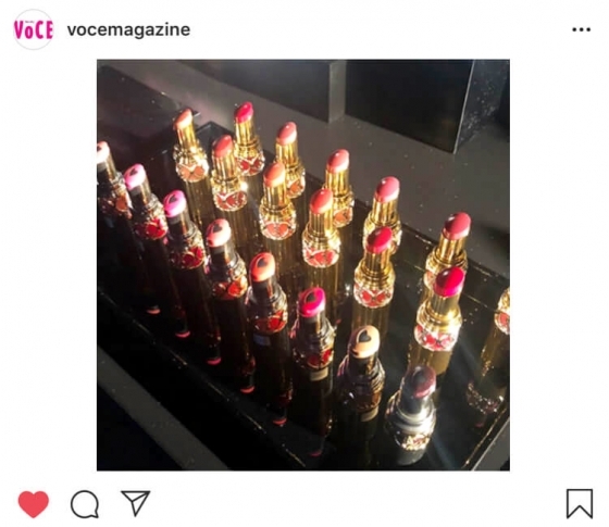 いち早くイヴ・サンローランの春新色をスクープ♡|VOCEインスタグラム人気投稿TOP5!