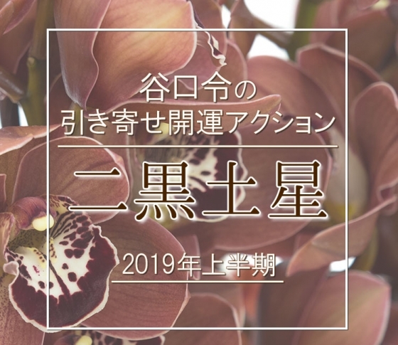 【2019年上半期】二黒土星は変化や転機が訪れる年。【谷口令の引き寄せ開運アクションアドバイス】
