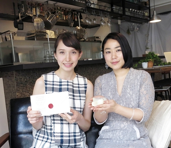 メッセージ入りの石けん!想いを届ける Message Soap, in time.