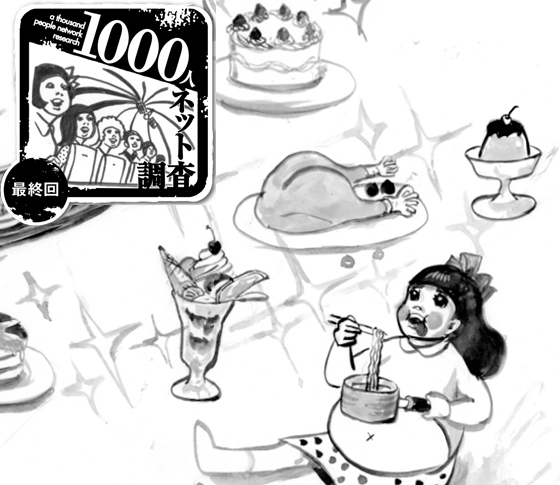 「シャコ20貫」「24年間ダブルチーズバーガー」etc.……【食の偏愛】徹底レポート!|1000人ネット調査