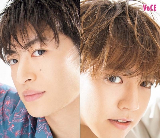 イケメン対決【片寄涼太&佐野玲於】|VOCE限定“壁ドン”オフカット公開!