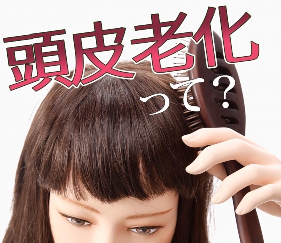 アラサーでも要注意!【薄毛・白髪etc】の元凶は頭皮老化にあり