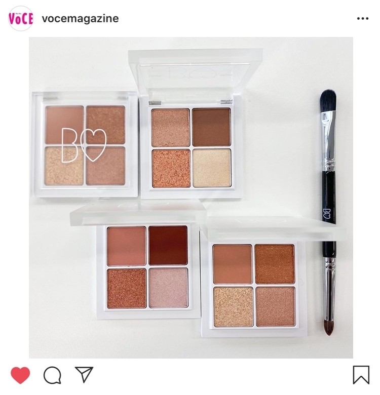 アカリンのBIDOLからアイパレットが登場!シャネルのリップのスウォッチも♡【VOCEインスタ投稿TOP5】