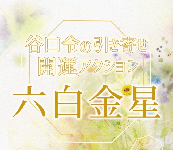 【2019年下半期占い・風水】六白金星は朝活でエネルギーチャージ【谷口令の引き寄せ開運アクションアドバイス】