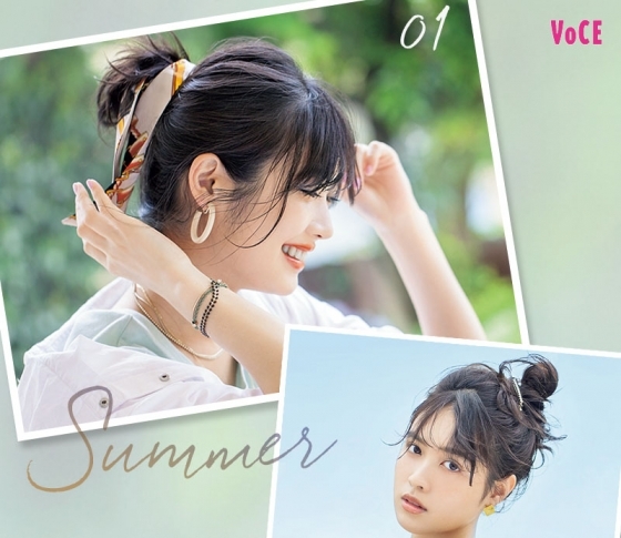 【フェス・海・夜のデート】まで! 夏のシーン別・簡単ヘアアレンジ