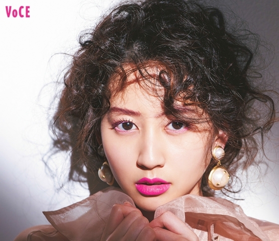 河北麻友子の【春ピンク】メイクは、ラインもマスカラもリップもピンク!!!