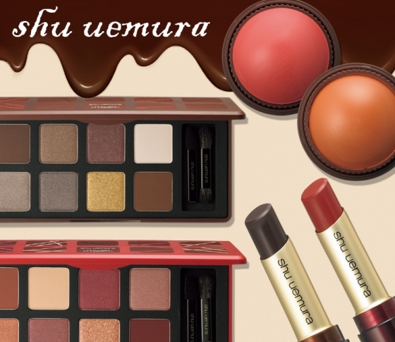 【2018年 ホリデーコレクション shu uemura】メイクとショコラの甘いコラボ♡ シュウ ウエムラの限定コスメ