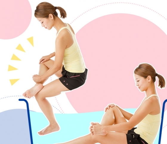 夏のむくみ対策は【バスタイム】ケア&寝る前の【ミートハンマー】たたきにあり!