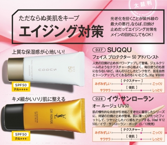ただならぬ美肌をキープ♡光老化を防ぐ!エイジング対策UVケア8選