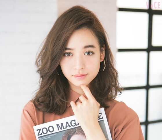 小顔に見えるヘアメイク&アレンジ3 ミディアム編