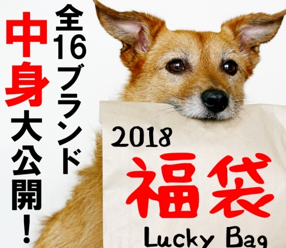 【2018福袋・ラッキーバッグ情報!】その中身大公開しちゃいます!!!【プレゼントもあります!】
