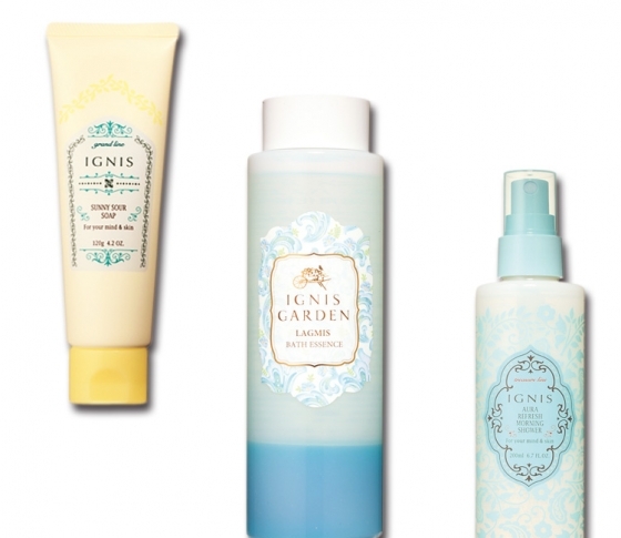 気分快適♪本日発売イグニスのフレッシュな香りのボディケア