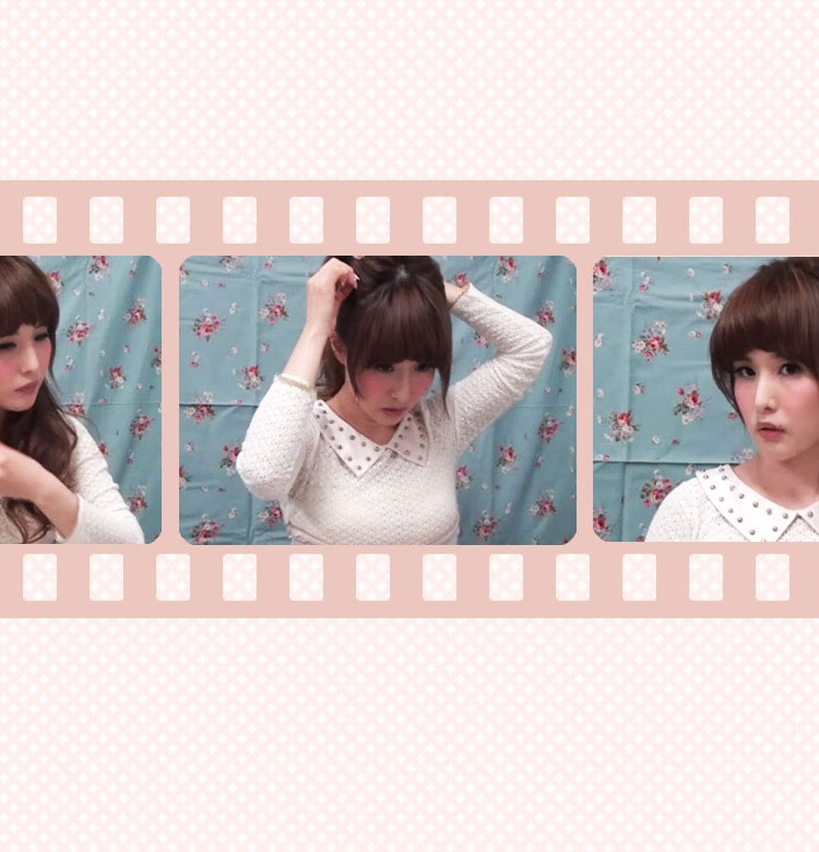 簡単ヘアアレンジ動画 ヘアゴム1本 ヘアピン1本で 大人ふわふわ